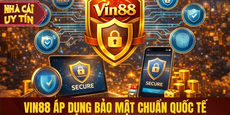 Vin88 - Nhà Cái Cá Cược Hợp Pháp, Trải Nghiệm Đỉnh Cao Vin88 áp dụng quy trình bảo mật chuẩn quốc tế
